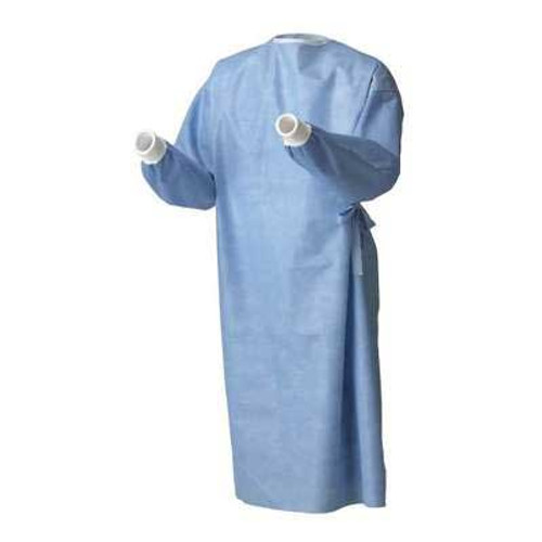 Cardinal Health 9505 - Non-Reinforced Surgical Gown with Towel Astound® Small / Medium Blue Sterile AAMI Level 3 Disposable