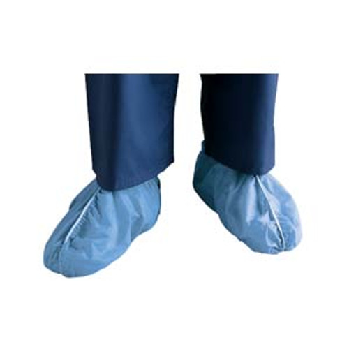 Cardinal Health 4854 - Shoe Cover Dura-FiT™ X-Large Shoe High Nonskid Sole Blue NonSterile