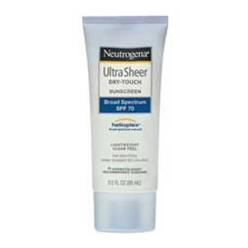 J&J 68770 - Neutrogena Ultra Sheer Dry-Touch Sunscreen SPF 70, 3 oz.