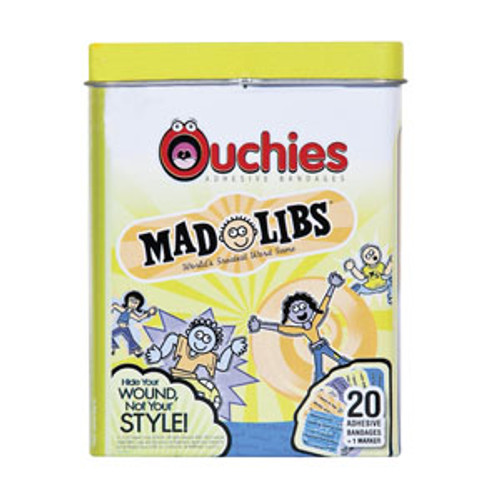 Cosrich 73110 - Ouchies Bandages Mad Libs 20 ct