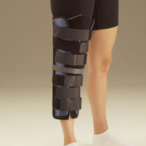 Deroyal A145000 - Tietex Tri-Panel Knee Immobilizer, Universal, 24", 12" - 24" Circumference