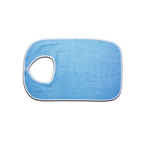 Essential Medical C3042B - Standard Bib, 18" X 30", Blue, Bulk 12 Pack