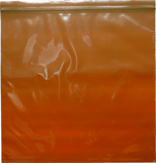 Elkay Plastics FAM30808 - Amber Seal Top Reclosable Bag, 8" x 8"