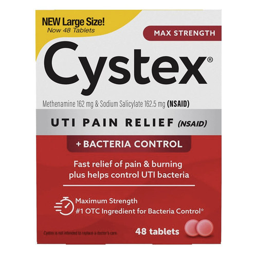 Emerson 512048 - Cystex Urinary Pain Relief Tablets, 48 ct - REPLACES EMH512040