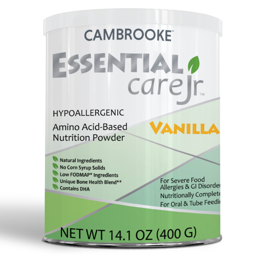Cambrooke Foods 48022 - Essential Care Jr., Vanilla Flavored Powder, 14.1 oz