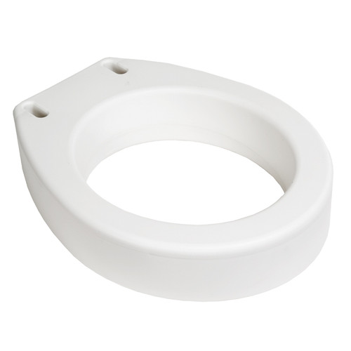 Essential Medical B5081 - Toilet Seat Elongated Riser, 3-1/2" Height