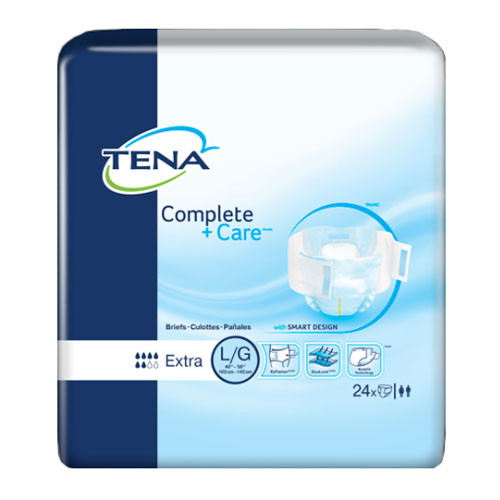 Essity 69981 - TENA Complete +Care Brief, Extra Large 52" - 62", 20 Count