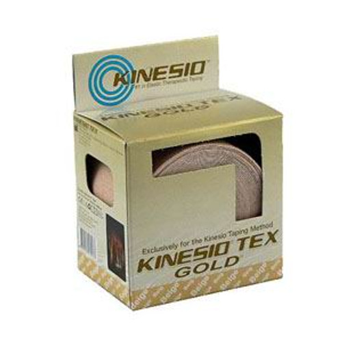 Scrip 755-0001 - Kinesio Tex Gold Wave Elastic Athletic Tape 1" x 5.4 yds., Beige