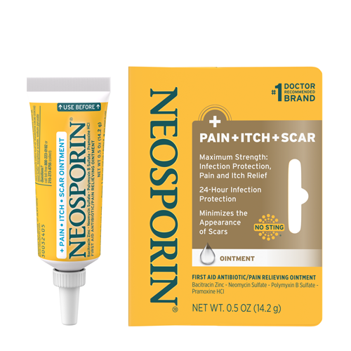 J&J 23832 - Neosporin Plus Pain Itch Scar Ointment 5 oz