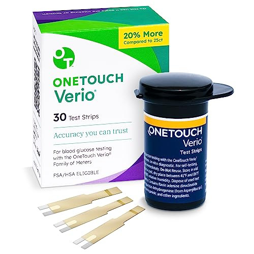Lifescan 024-183 - One Touch Verio Test Strips Value Pack (30 count)