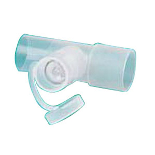 Medline HUDRHO743U - In-Line Nebulizer Tee with Valve, 22mm OD