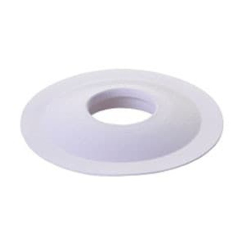 Marlen WV-60-E - White Vinyl Oval Convex Mounting Ring, 1-1/8"