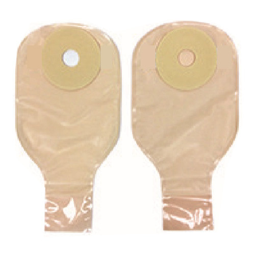 Nu Hope 40-7809-XDC - Nu-Comfort Extra Deep Convex Nu-Flex Adult Drain Pouch With Barrier Pre-Cut 1-1/8"