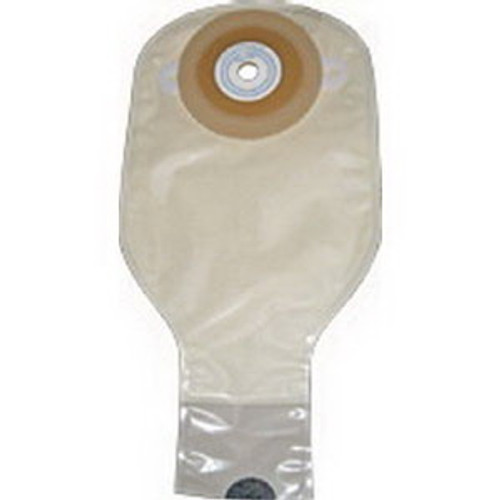 Nu Hope 40-7804-C - Nu-Flex Adult Drain Pouch with Barrier 1/2" Pre-Cut Opening Convex, 24 oz.