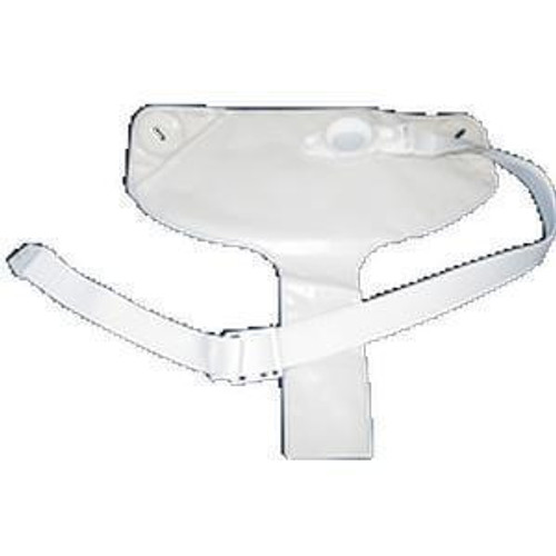 Nu Hope 6410-0S1 - Non-Adhesive Ileostomy Convenience Set Small Pouch, Medium X-Tall O-Ring, Belt and Tail Closure, Right Side