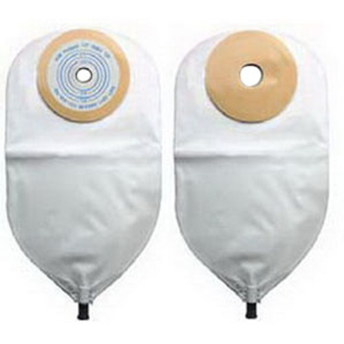 Nu Hope 8261-DC - 1-Piece Post-Op Adult Urinary Pouch Precut Deep Convex 1-3/8" Round