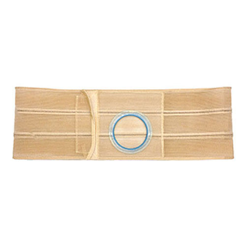 Nu Hope BG2761-P-L - 5" Beige, Regular Elastic, Flat Panel Belt, Prolapse Flap, Medium, 2-1/8" Center Opening