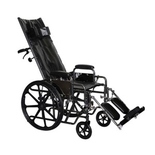 PMI 88-6074B - Adult Basic Reclining Wheelchair