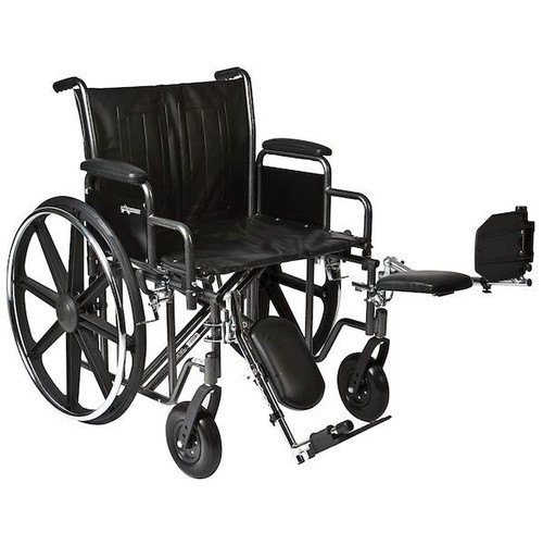 PMI X1WC7AS22 - Elevating Leg Rest for K7 Wheelchair, Aluminum, Pair