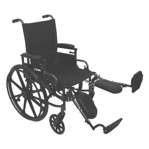 PMI WC41816DE - ProBasics K4 High Strength Wheelchair, 18" x 16" (WC41816DE)