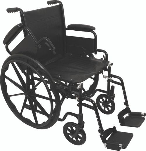 PMI WC11816DS - ProBasics K1 Standard Wheelchair, 18" x 16" (WC11816DS)