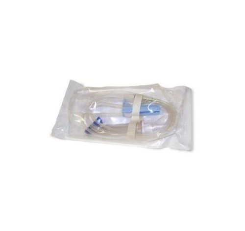 Moog 340-4166 - Microbore Tubing Non Vented Bag Spike With Intergal Anti-Siphon Valve Non-DEHP Tubing, Latex-Free