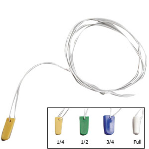 Teleflex 1037806 - Decannulation Yellow Stopper, 1/4" Closure, Size 6