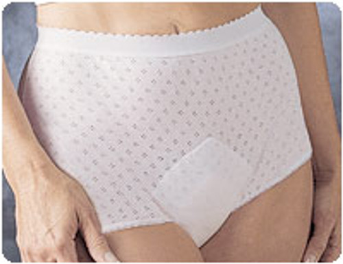 Salk PMC008 - HealthDri Cotton Ladies Moderate Panties Size 8