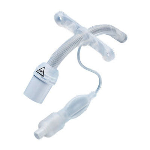 Smiths Medical 67PFPS40 - Bivona FlexTend TTS Plus Pediatric Straight Neck Flange Tracheostomy Tubes, Size 4.0