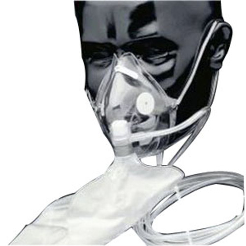 Salter 8140-7-50 - Elongated Adult Oxygen Mask w/7' Safety Tube