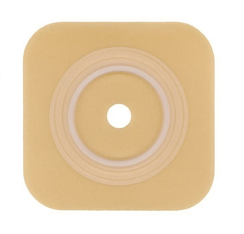 ConvaTec 413156 - Ostomy Barrier Sur-Fit Natura® Trim to Fit, Extended Wear Durahesive® Without Tape 57 mm Flange Sur-Fit® Natura® System Hydrocolloid 1-3/8 to 1-3/4 Inch Opening 4 X 4 Inch