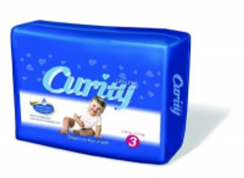 Cardinal Health 80048A - Unisex Baby Diaper Curity™ Size 5 Disposable Heavy Absorbency