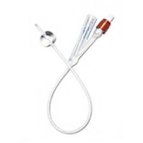 Medline DYND11554 - Pediatric 100% Silicone Foley Catheter, 2-Way, 10 Fr, 3cc