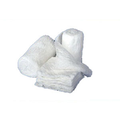 Medline PRM25865 - Fluff Bandage Roll Caring® Cotton 6-Ply 4-1/2 Inch X 4-1/10 Yard Roll Shape Sterile