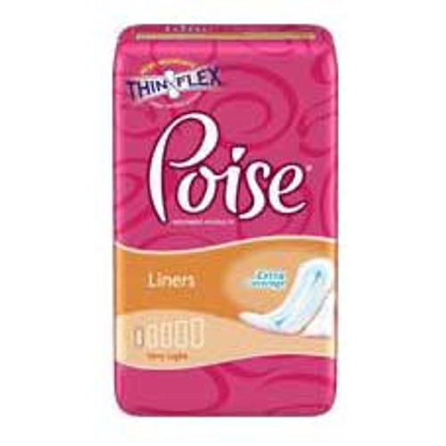 Kimberly Clark 19308 - Poise Pantiliners Very Light 8-1/2" Long