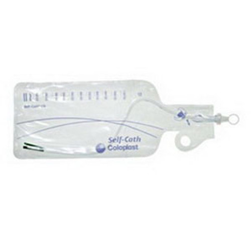 Coloplast 2214 - Self-Cath Female Closed System with Collection Bag 14 Fr 6" 1100 mL