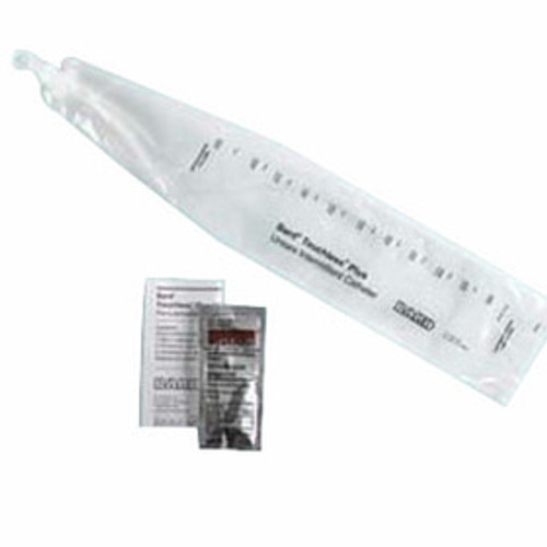 Bard 4A5108 - Intermittent Catheter Kit Touchless® Plus Closed System / Straight Tip 8 Fr. Without Balloon Vinyl