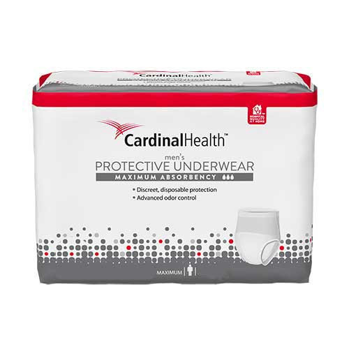 Cardinal Health UWMSMD20 - Cardinal Health, Men's Protective Underwear, Sure Care Super, Small/Medium, 32" - 44"