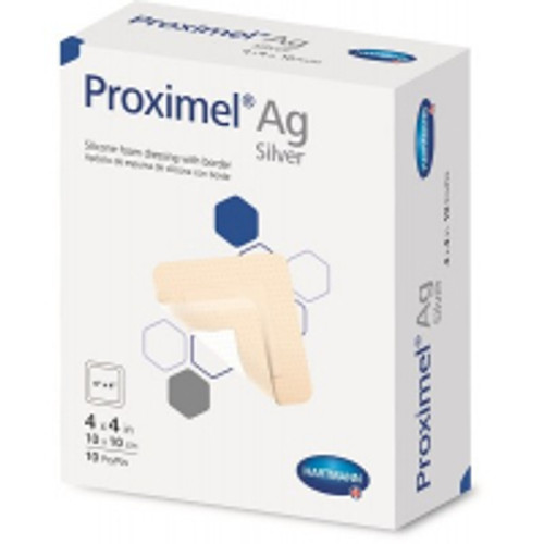 Hartmann 15200000 - Silver Foam Dressing Proximel® Ag 4 X 4 Inch Square Sterile