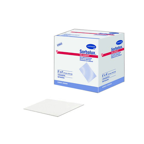 Hartmann 48900000 - Non-Adherent Dressing Sorbalux® Rayon / Polyester 3 X 4 Inch Sterile