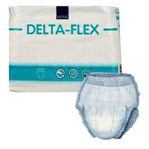 Abena 308892 - Unisex Adult Absorbent Underwear Abena® Delta-Flex L1 Pull On with Tear Away Seams Medium / Large Disposable Moderate Absorbency