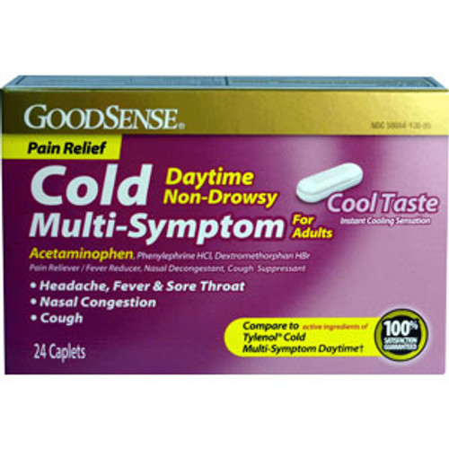 Day and Night Time Multi-Symptom Cold Caplet (20 Count)