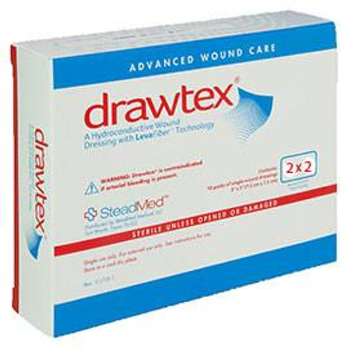 Urgo Medical 300 - Hydroconductive Wound Dressing Drawtex® 2 X 2 Inch Fiber Square Sterile