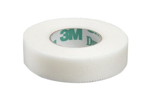 3M 1538-0 - Medical Tape 3M™ Durapore™ High Adhesion Silk-Like Cloth 1/2 Inch X 10 Yard White NonSterile