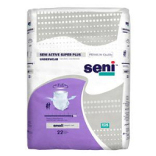 Tzmo Usa S-SM22-AP1 - Seni Active Super Plus Pull-On Underwear, Small, 22 Count - 22" -33"