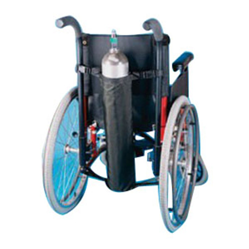 Maddak 70620-1000 - Ableware Wheelchair Oxygen Tank Holder, 26" Black