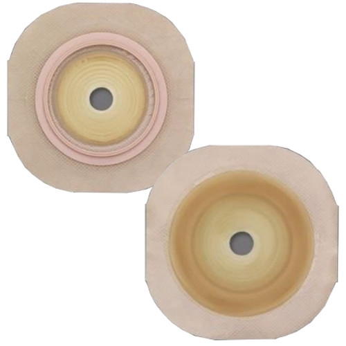 Hollister 14104 - Ostomy Barrier New Image™ FormaFlex Moldable, Extended Wear Adhesive Tape 70 mm Flange Blue Code System Up to 2-1/4 Inch Opening