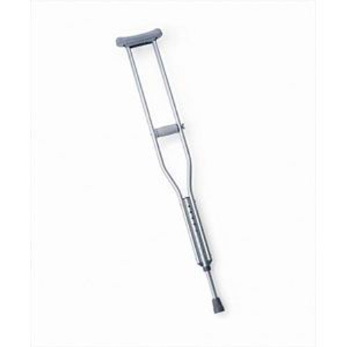 Drive Medical 10400-8 - Aluminum Crutches, Latex Free, Fits Adults 5'2"-5'10"