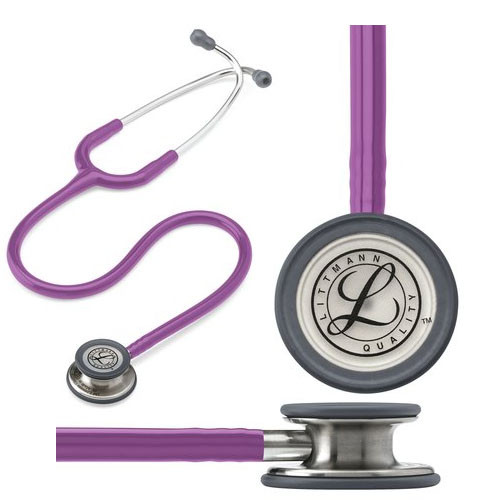 3M 5832 - Classic Stethoscope 3M™ Littmann® Classic II™ Lavender 1-Tube 27 Inch Tube Double-Sided Chestpiece