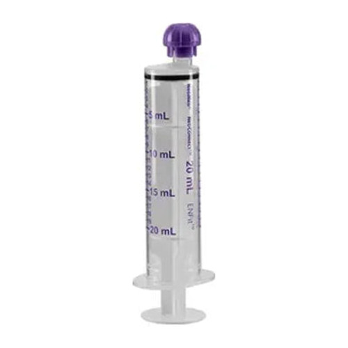 Avanos PNM-S20NC - NeoConnect Oral/Enteral Syringe with ENFit Connector, Purple, 20 mL